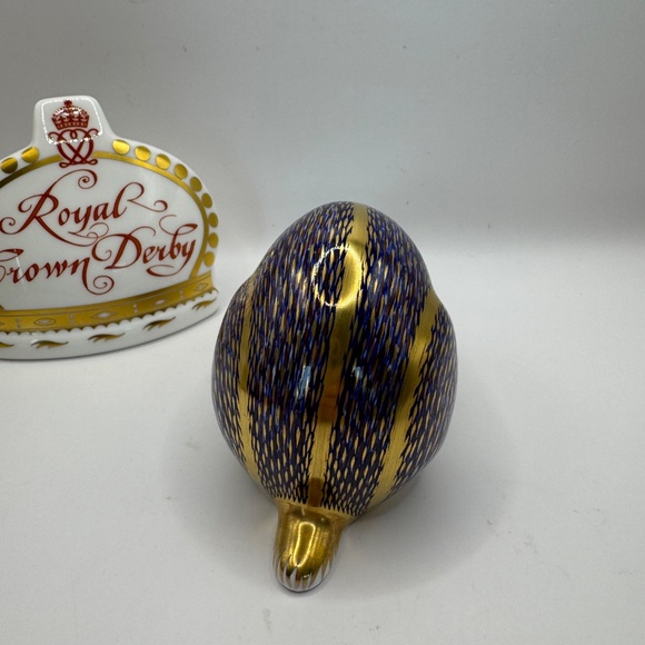 Royal Crown Derby Badger 1986-1994. Gold Stopper Excellent Condition. - Picture 6 of 11